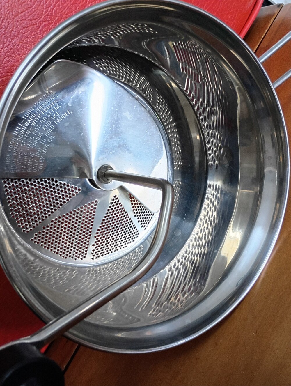 Foley Food Mill 3.5 Quart - Large - Like New! - Picture 2 of 6